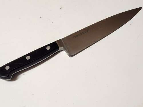 VINTAGE ZWILLING J A HENCKLES SOLINGEN GERMANY CHEF`S KNIFE