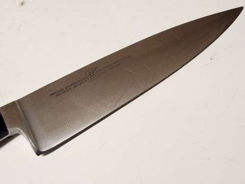 VINTAGE ZWILLING J A HENCKLES SOLINGEN GERMANY CHEF`S KNIFE
