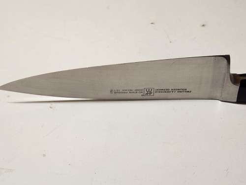 VINTAGE ZWILLING J A HENCKLES SOLINGEN GERMANY CHEF`S KNIFE