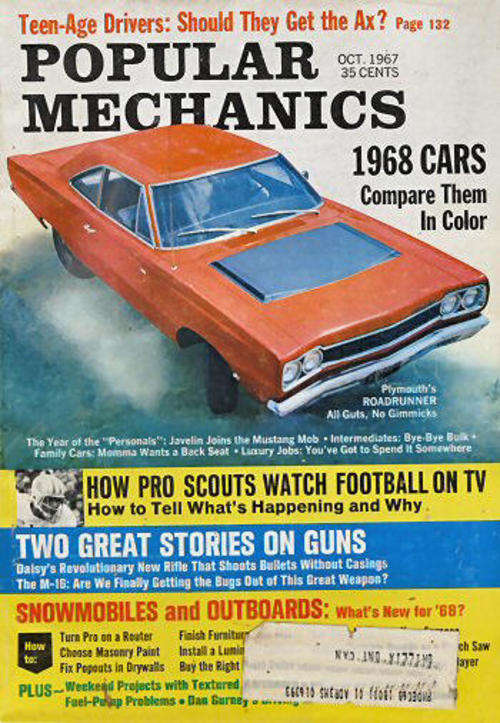 [FREEPOST] POPULAR MECHANICS MAGAZINE - 5 ISSUES.