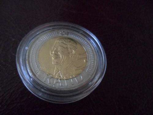 4 x UNCIRCULATED MANDELA R5 2008 90 YEARS COINS