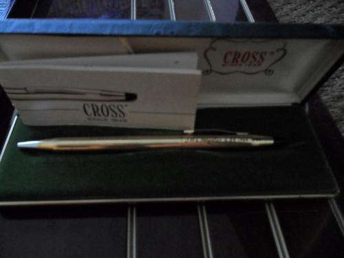 CROSS 14KT GOLD VINTAGE PEN IN ORIGINAL BOX