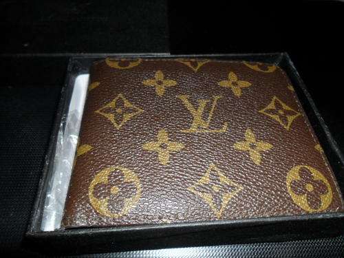 BROWN GENTS LOUIS VUITTON WALLET IN BOX