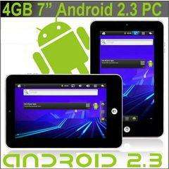 BRAND NEW - 7'' TABLET - 2012 VERSION - ANDROID 2.3 - ARM 11 - WIFI - 3G SUPPORT