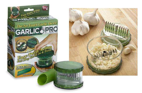 Garlic Pro Easy Twist Action No Mess Easy to Use, Nuts as well! Improving efficiency in the kitchen