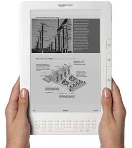 Kindle DX White global free 3G and wifi