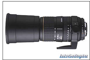Sigma 170 - 500mm telephoto Lens for Nikon Cameras