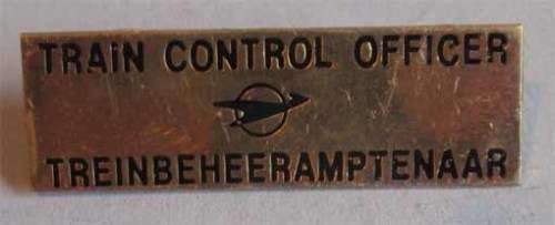 SAR TRAIN CONTROL OFFICER BADGE