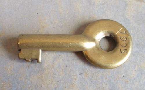 BRASS KEY, DATED 1995