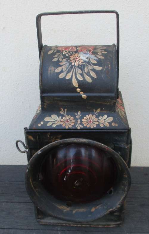 SAR RAILWAY LAMP, WITH BURNER - SEE FOTOS