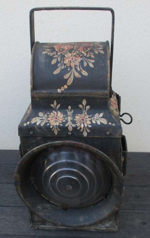 SAR RAILWAY LAMP, WITH BURNER - SEE FOTOS