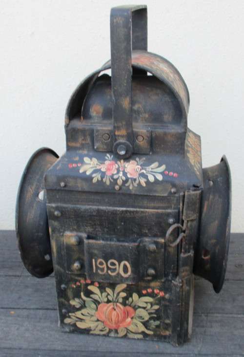 SAR RAILWAY LAMP, WITH BURNER - SEE FOTOS