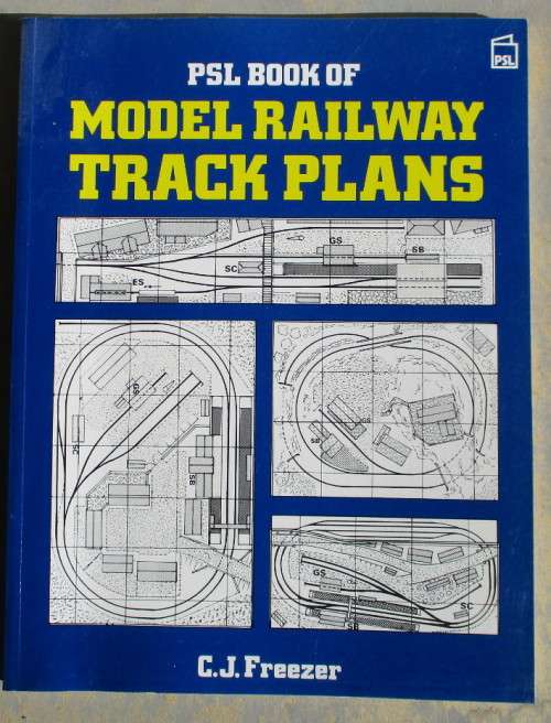 PSL BOOK OF MODEL RAILWAY TRACK PLANS by CJ fREEZER