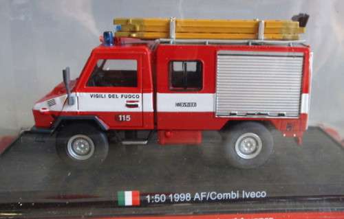 DELPRADO 1/50 SCALE - 1998 AF/COMBI IVECO - AS NEW CARDED