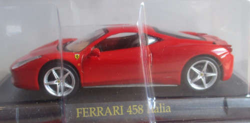 THE FERRARI COLLECTION - FERRARI 458 ITALIA - CARDED
