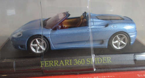 THE FERRARI COLLECTION - FERRARI 360 SPIDER - CARDED