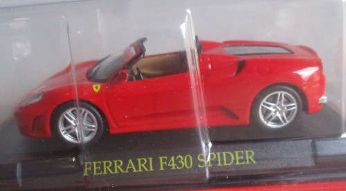 THE FERRARI COLLECTION - FERRARI F430 SPIDER - CARDED