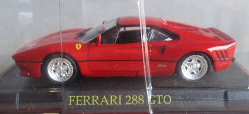 THE FERRARI COLLECTION - FERRARI 288 GTO - CARDED