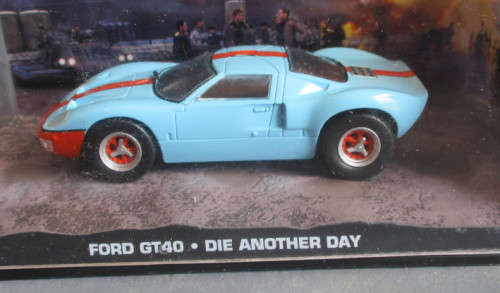 JAMES BOND 1/43 SCALE - FORD GT40  - BOXED