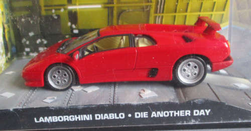 JAMES BOND 1/43 SCALE - LAMBORGHINI DIABLO  - BOXED