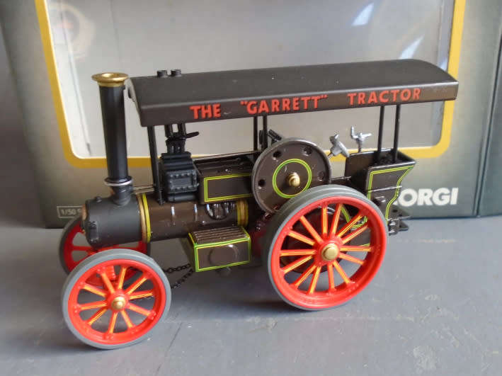 CORGI 1/50 SCALE - GARRETT 4CD ROAD TRACTOR `BUNTY` - BOXED