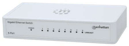 Manhattan 8-Port Gigabit Ethernet Switch Desktop