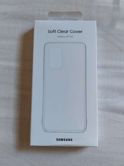 Samsung Galaxy A33 5G 128GB Dual Sim  Awesome Blue  - with Soft Clear Cover