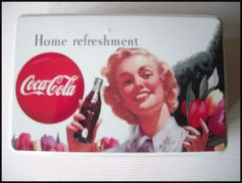 ***Coca Cola***"Home Refreshment"***Tin