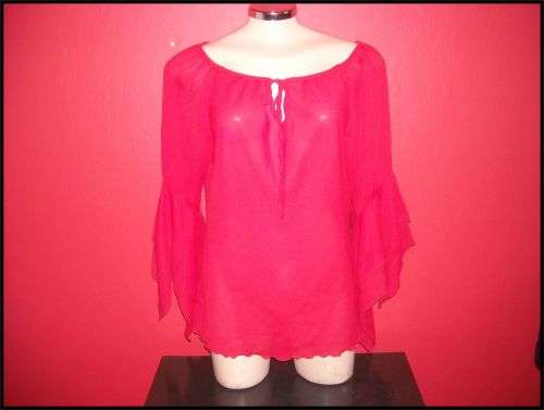 ***Stunning Ladies Red Top***