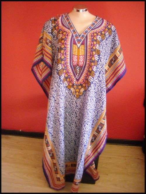***Stunning Ladies Maxi Kaftan Dress***From India***Free Size***