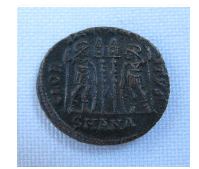 2 x BRONZE ROMAN COIN-CONSTANTINE - Bid to take both