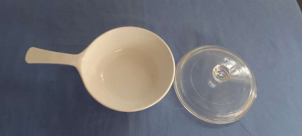 Vintage Corningware Blue Cornflower Saucepan With Lid