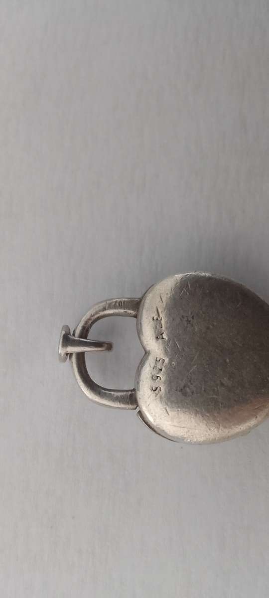 Sterling Silver .925 Charm/ Pendant - Heart -8.8grams