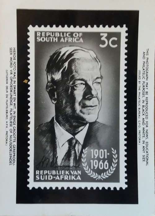 RSA 1966 PHOTOGRAPHIC MEDIA RELEASE  ALL THREE SRAMPS   H.F. VERWOERD SCARES ITEM
