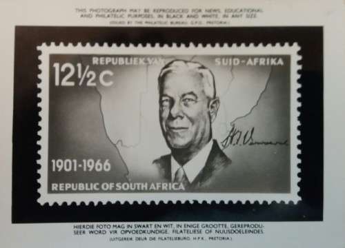 RSA 1966 PHOTOGRAPHIC MEDIA RELEASE  ALL THREE SRAMPS   H.F. VERWOERD SCARES ITEM