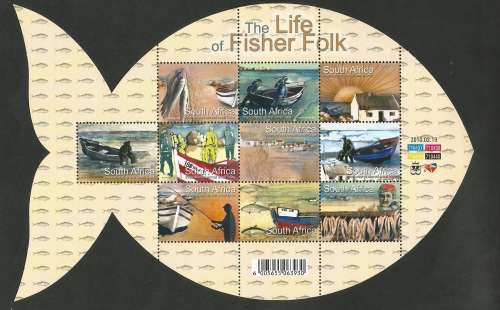 RSA MIN SHEET THE LIFE OF FISHER FOLK HIGH FACE VALUE