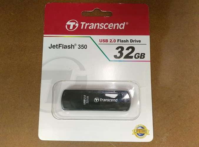 Transcend 32GB Pen Drive Jet Flash 350