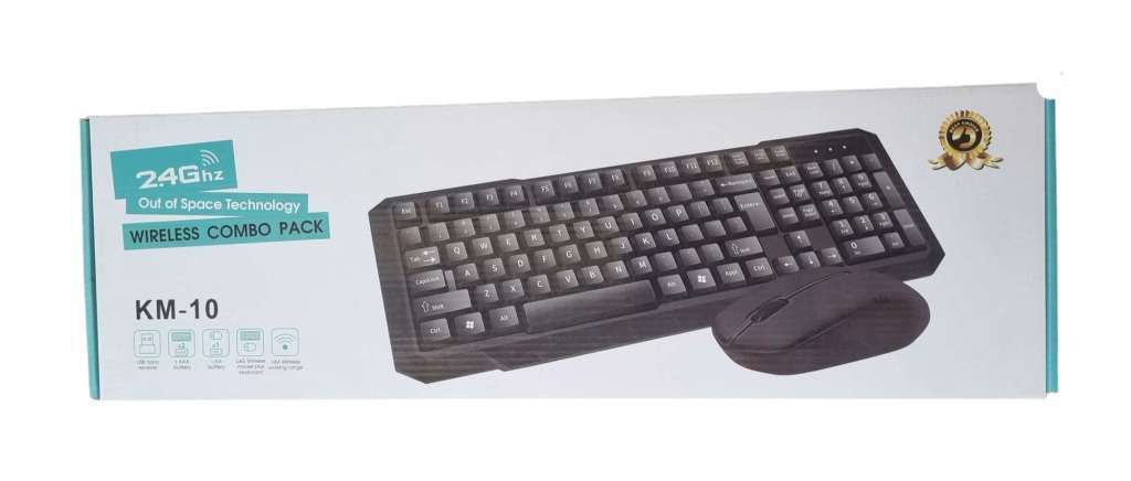 Wireless Keyboard and Mouse Combo