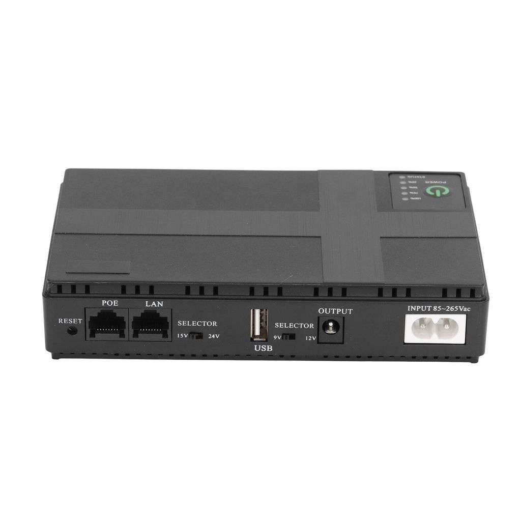 Mini UPS Backup power supply Wifi Router Ups With POE Mini UPS | Router 10400MAH Mini UPS Backup pow