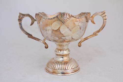 Beautiful Silver Plated Rosebowl Trophy