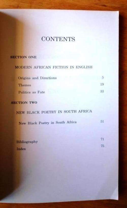 Nadine Gordimer- The Black Interpreters - notes on African writing