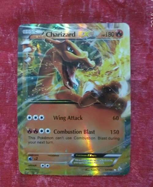 Pokemon Charizard EX Holo Card