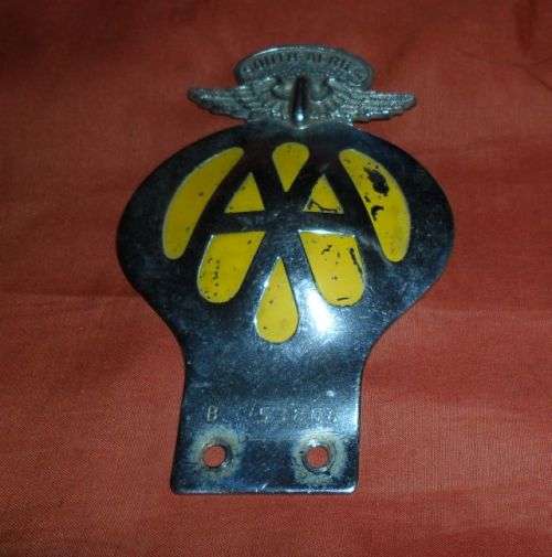 METAL AA BADGE - SOUTH AFRICA