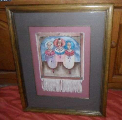 LOVELY FRAMED PIC - 53CM X 66CM
