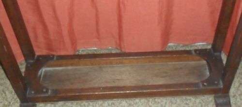 ANTIQUE UMBRELLA\WALKING STICK WOODEN STAND