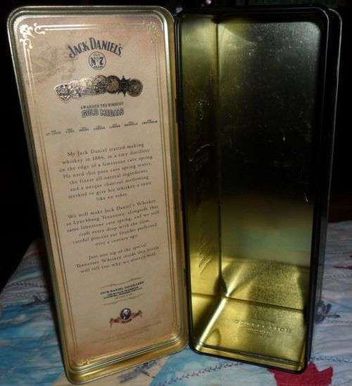 JACK DANIELS 7OF 7 GOLD MEDAL COLLECTION SINGLE TIN