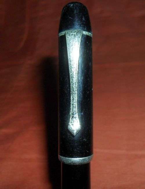 RARE VINTAGE 1940'S TROPEN FOUNTAIN PEN - PISTON FILLER - BLACK