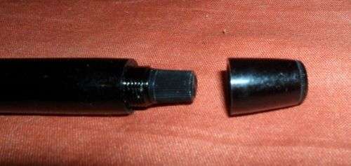 RARE VINTAGE 1940'S TROPEN FOUNTAIN PEN - PISTON FILLER - BLACK