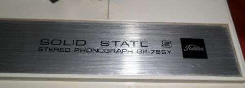 VINTAGE TOSHIBA SOLID STATE STEREO PHONOGRAPH\ RECORD PLAYER