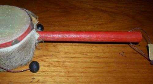 VINTAGE ZULU MUSICAL INSTRUMENT .